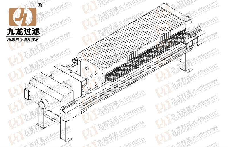 X800廂式拉板壓濾機(jī)